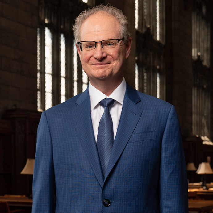 Paul Alivisatos in Harper Library