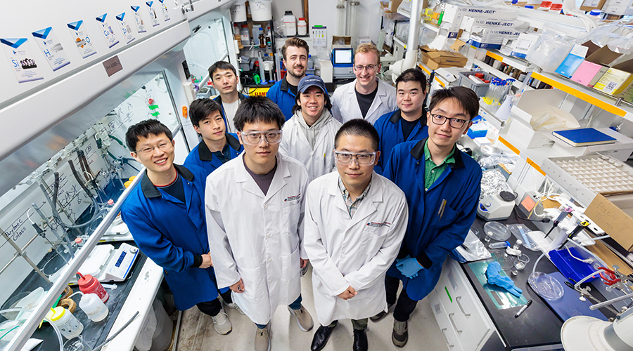 Members of the Wang Research Group