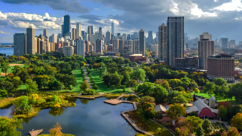 Chicago skyline 