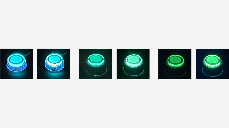 Displat of OLED emitters