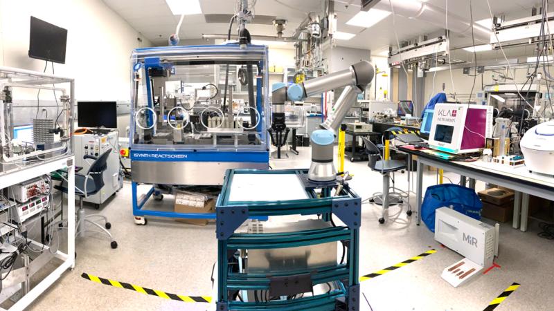 AI-powered autonomous lab Polybot, located at Argonne National Laboratory