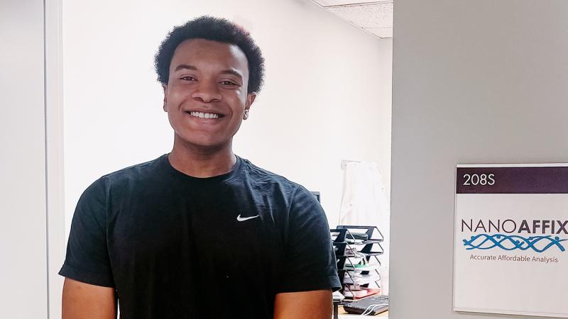 University of Chicago Molecular Engineering undergraduate Julius Vatel