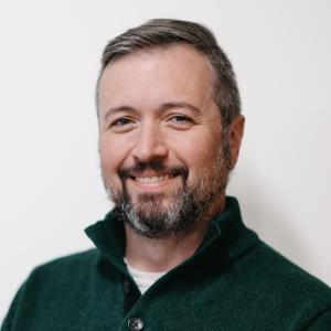 Portrait style photograph of Paul Dailing