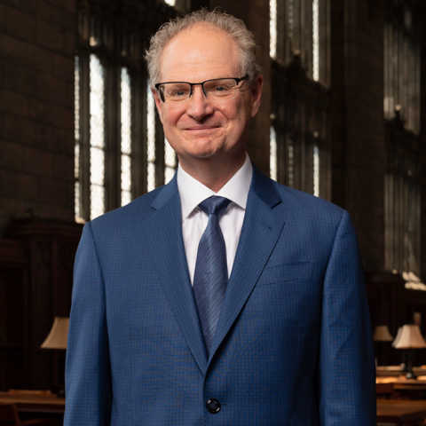 Paul Alivisatos in Harper Library