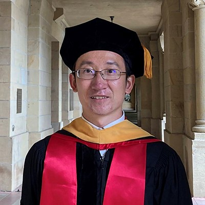 Postdoctoral associate Zhaoyou Wang