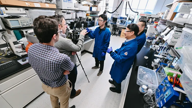 Photoshoot at Argonne National Laboratory