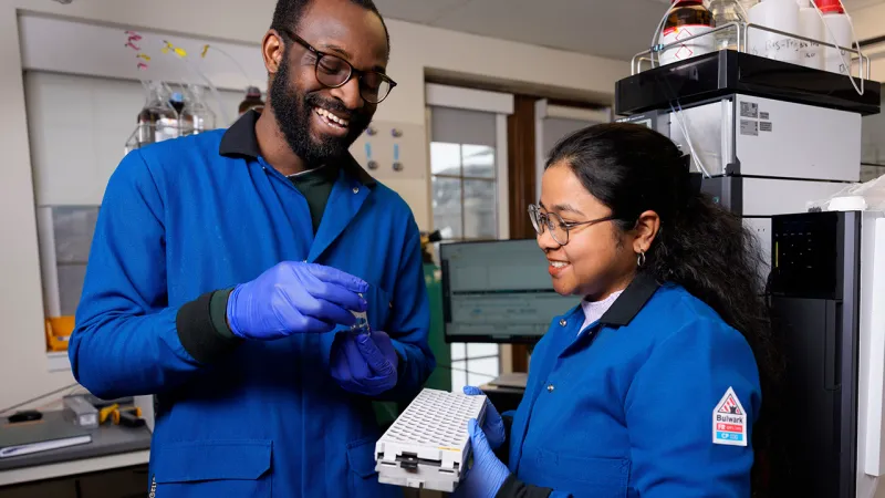 Researcher and student