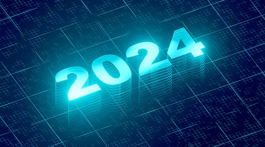 2024 on a grid