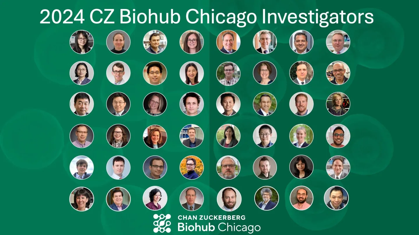 2024 Chan Zuckerberg Biohub Chicago Investigator Award recipients