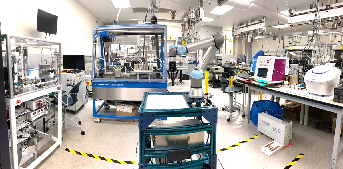AI-powered autonomous lab Polybot, located at Argonne National Laboratory