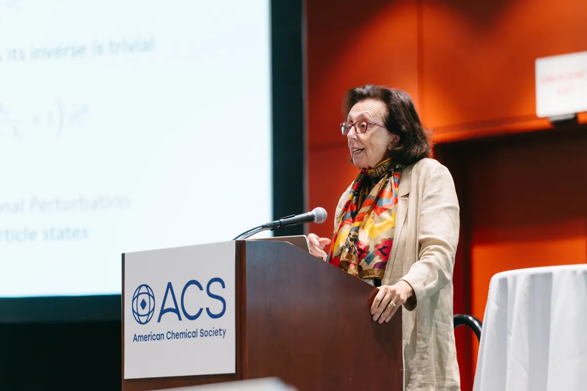 Giulia Galli at podium