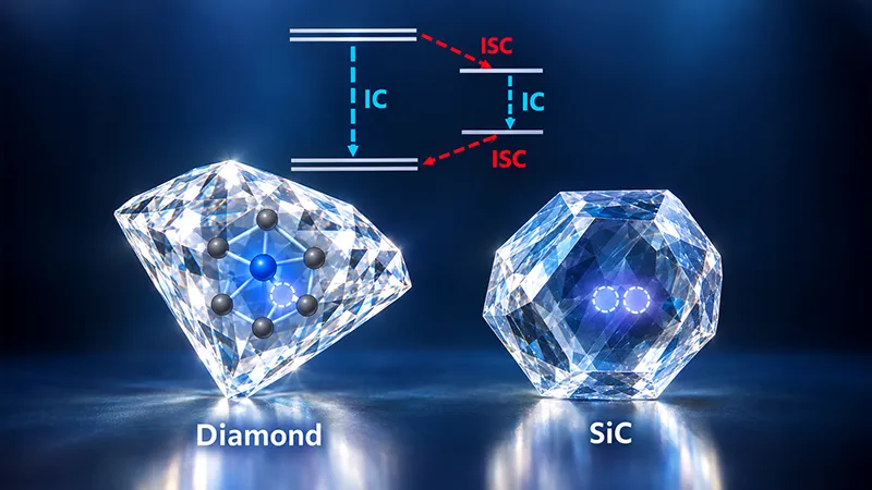Illustration with two diamonds